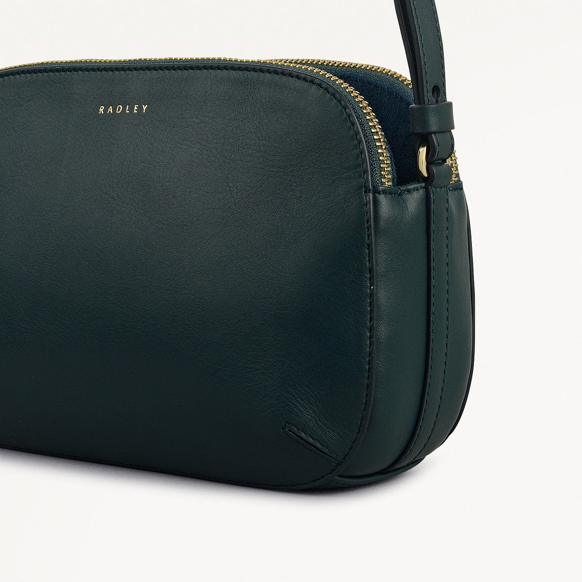 Radley London Teal Medium Ziptop Cross Body Bag