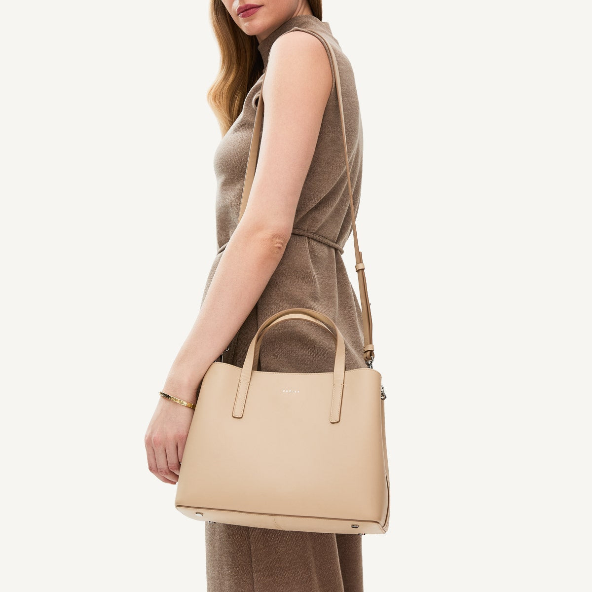Radley London Stone Medium Ziptop Grab Bag