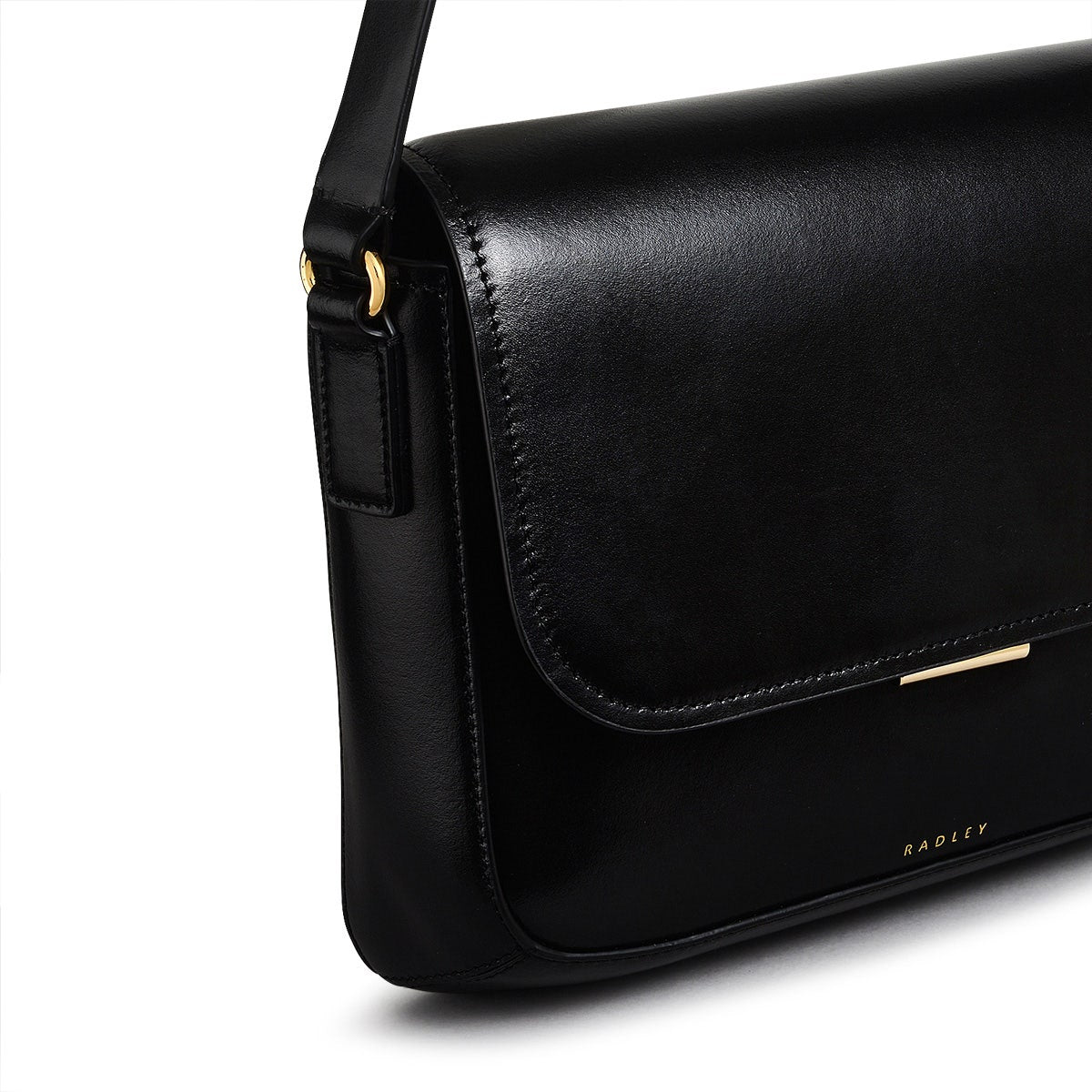 Radley London Black Medium Flapover Cross Body Bag