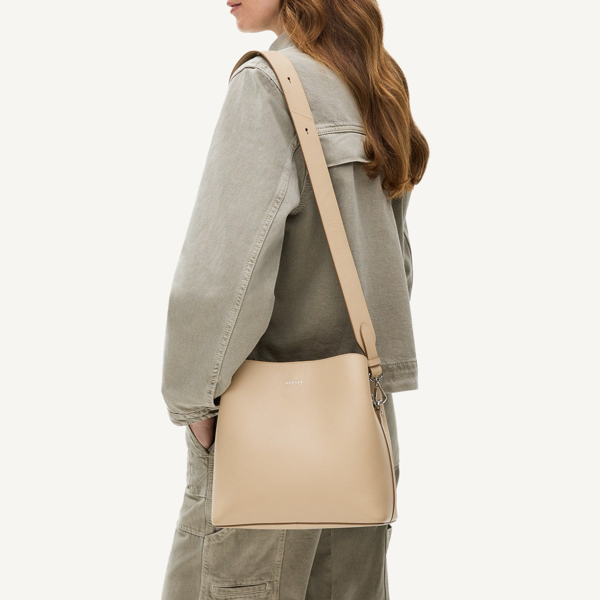 Radley London Stone Medium Compartment Cross Body Bag