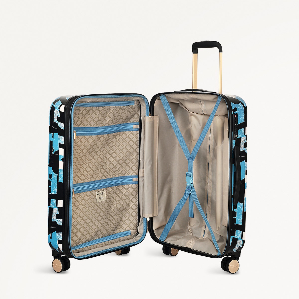 Radley London Azure 4 Wheel Medium Suitcase