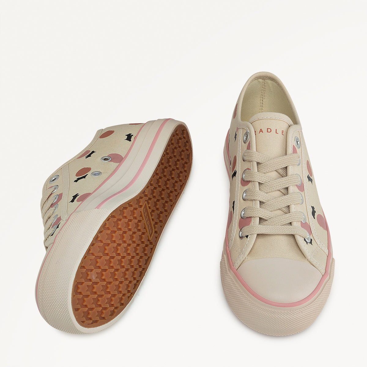 Radley London Chalk Canvas Spot Trainer