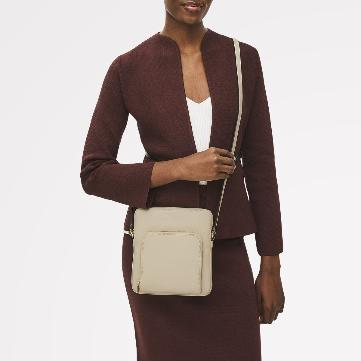 Radley London Chalk Medium Ziptop Cross Body Bag