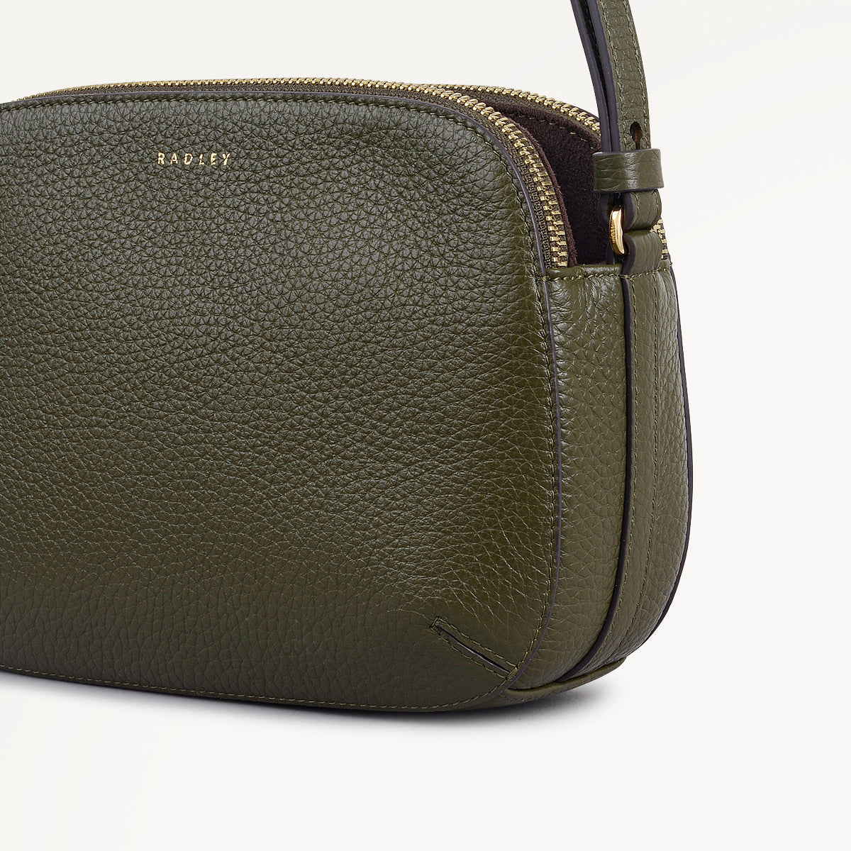 Radley London Pine Needle Medium Ziptop Cross Body Bag