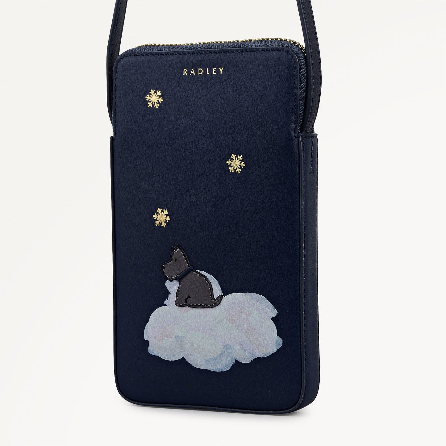 Radley London Dark Blue Medium Phone Cross Body Bag