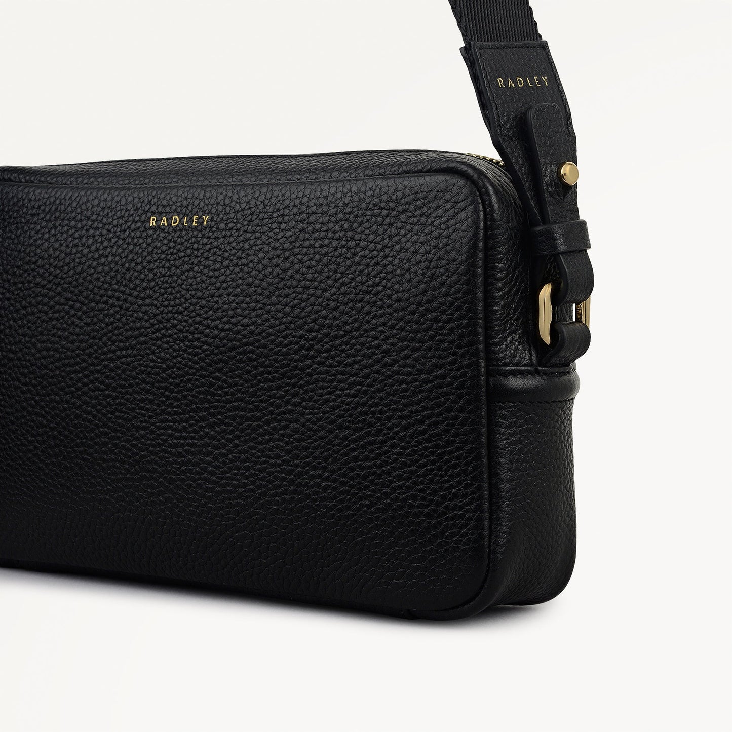 Radley London Black Mini Zip Around Cross Body