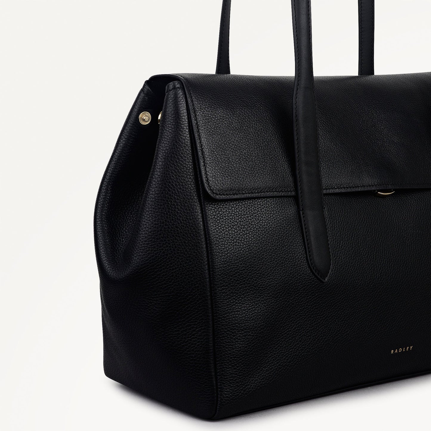 Radley London Black Large Flapover Shoulder
