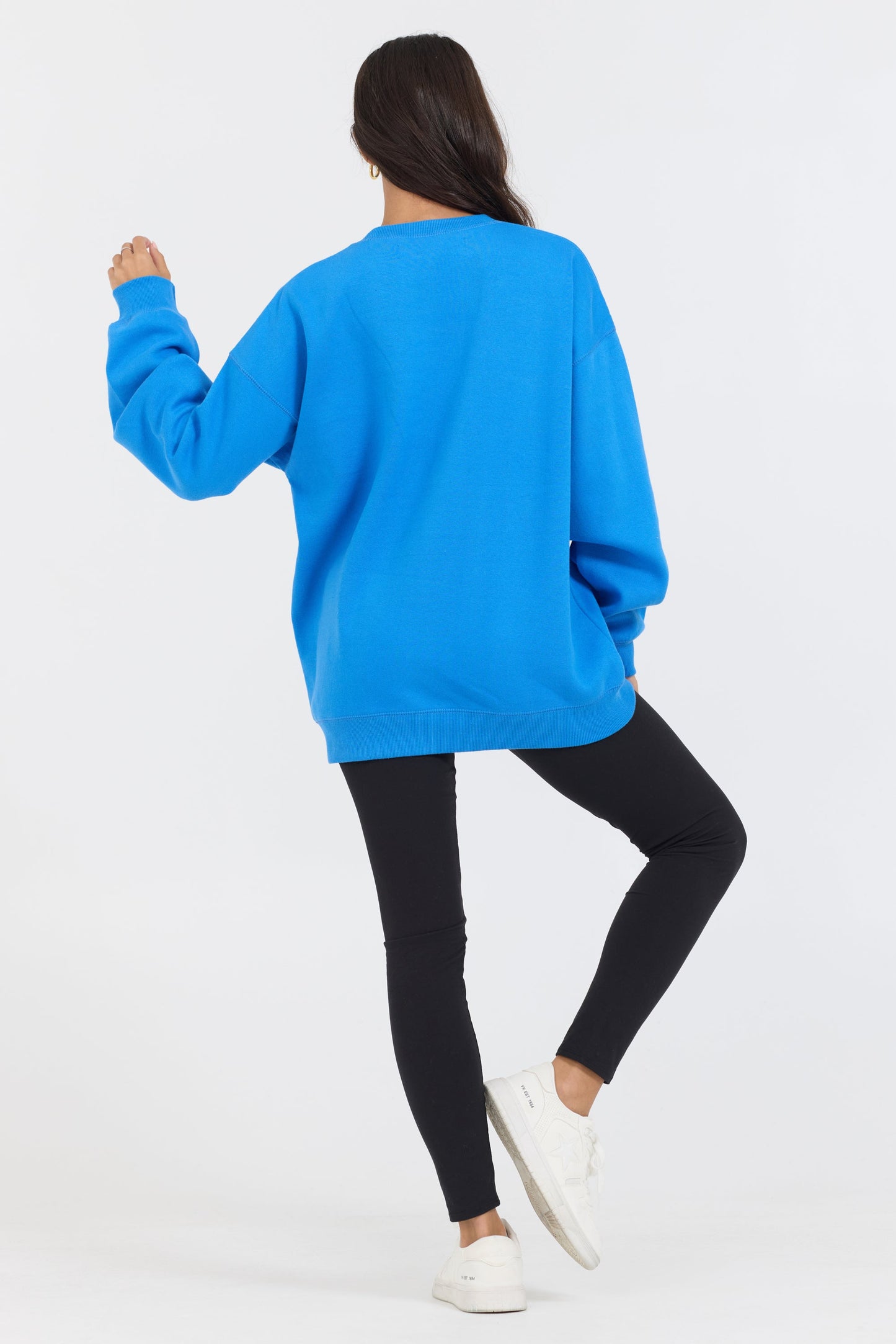 Blue Vintage Havana Blue Proweave Crewneck