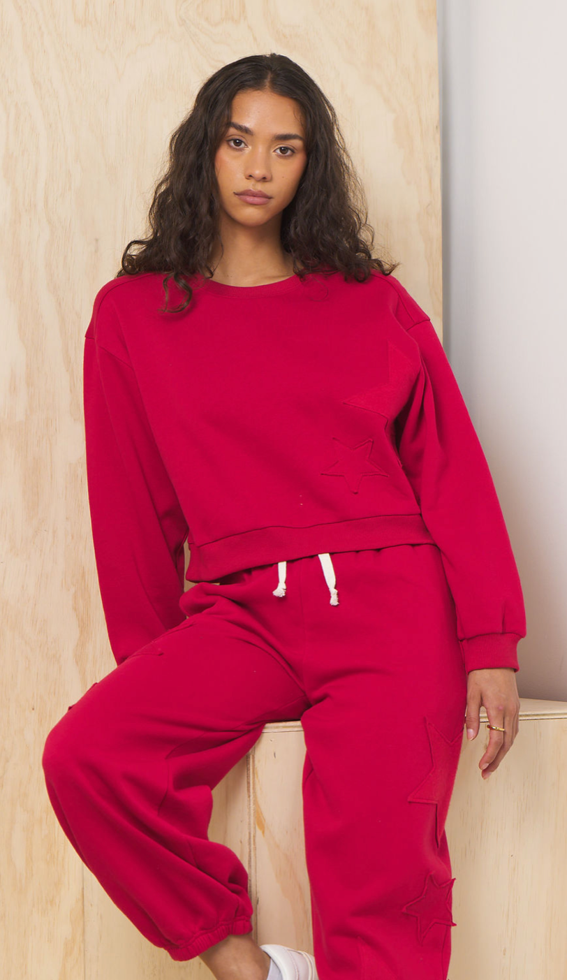 Vintage Havana Star Applique 2-Piece Set