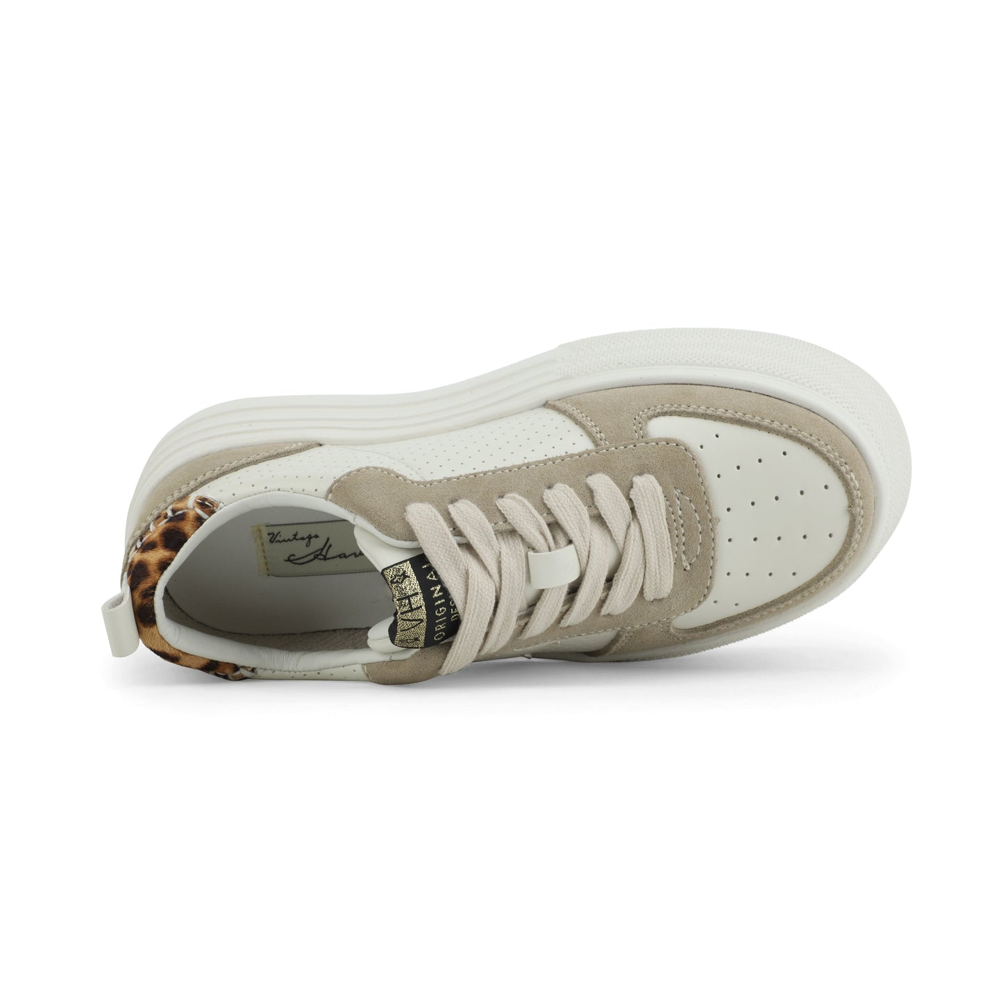 WHITE BEIGE Vintage Havana HUNTER - WHITE/ BEIGE