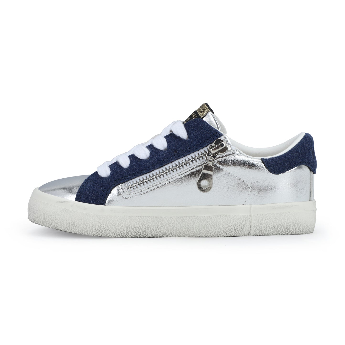 WASHED SILVER/ NAVY Vintage Havana KIDS VAIL - WASHED SILVER/ NAVY