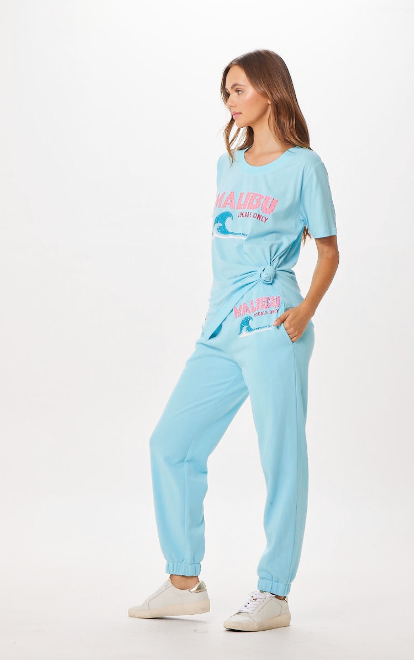 Tropical Blue Vintage Havana Tropical Blue Malibu Jet Setter T-Shirt