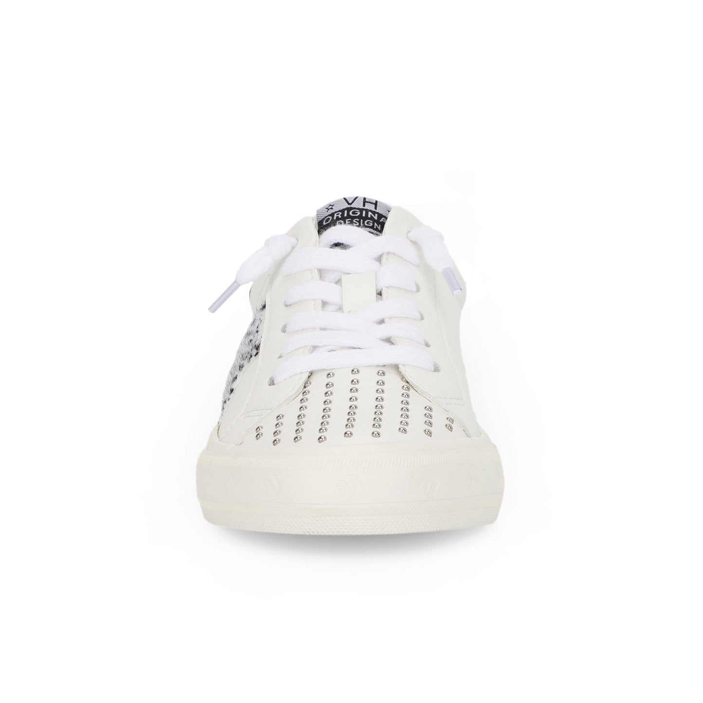 WHITE STUDDED CHEETAH MIX Vintage Havana GRANDE - WHITE STUDDED CHEETAH MIX