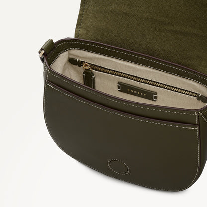 Radley London Pine Needle Medium Flapover Cross Body Bag