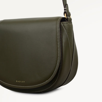 Radley London Pine Needle Medium Flapover Cross Body Bag