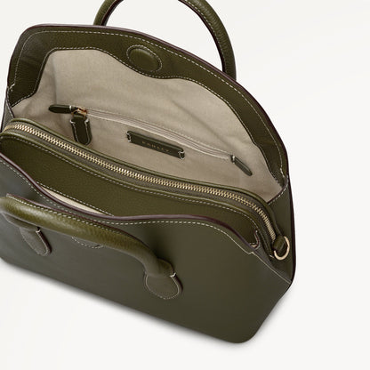 Radley London Pine Needle Small Ziptop Grab Bag