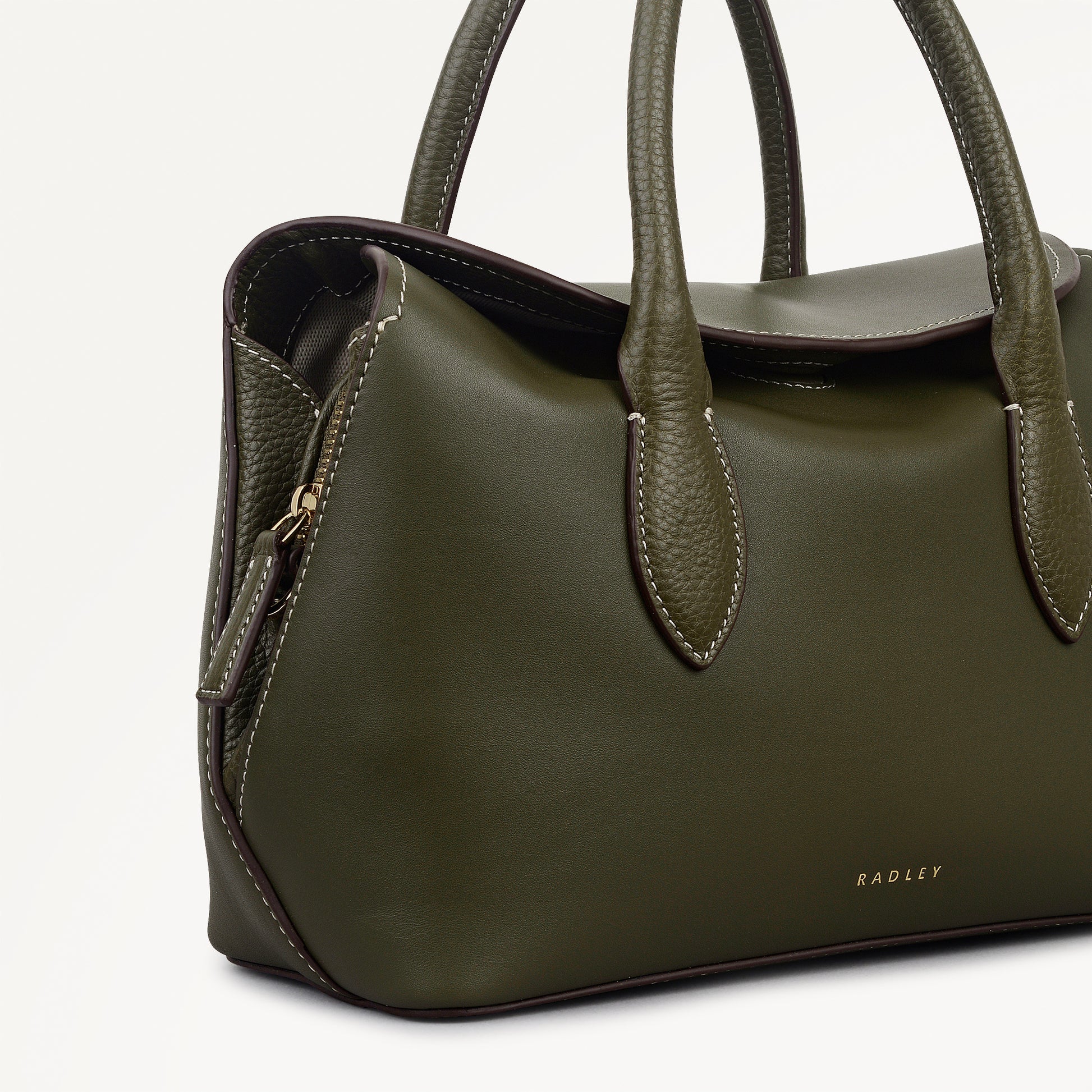 Radley London Pine Needle Small Ziptop Grab Bag