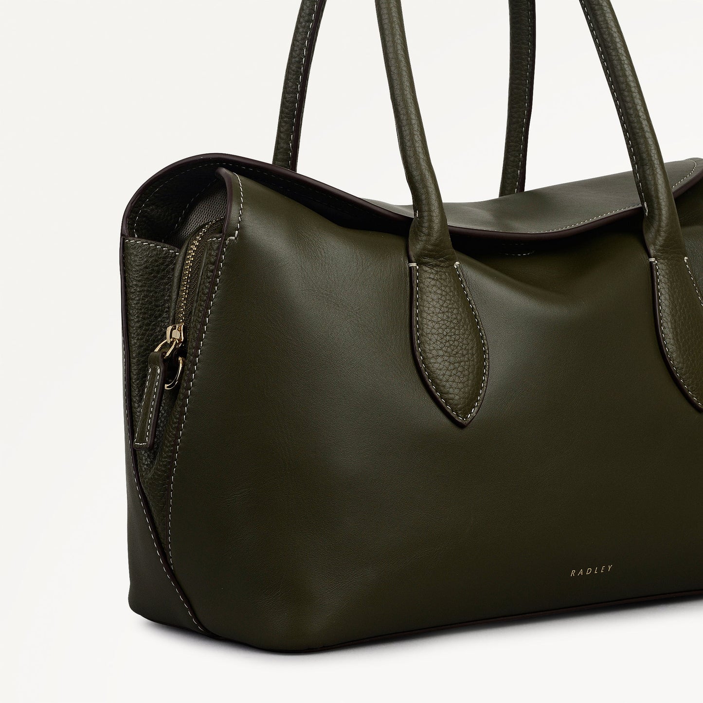 Radley London Pine Needle Medium Ziptop Grab Bag