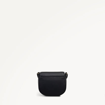 Radley London Black Mini Flapover Cross Body Bag
