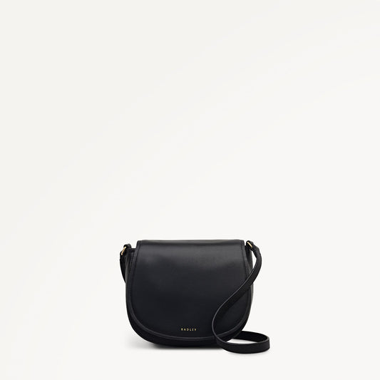Radley London Black Medium Flapover Cross Body Bag