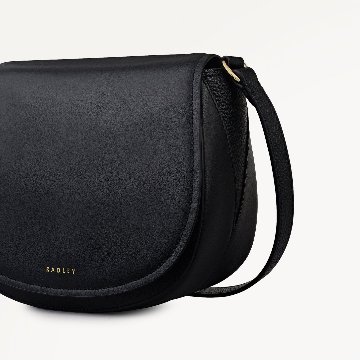 Radley London Black Medium Flapover Cross Body Bag
