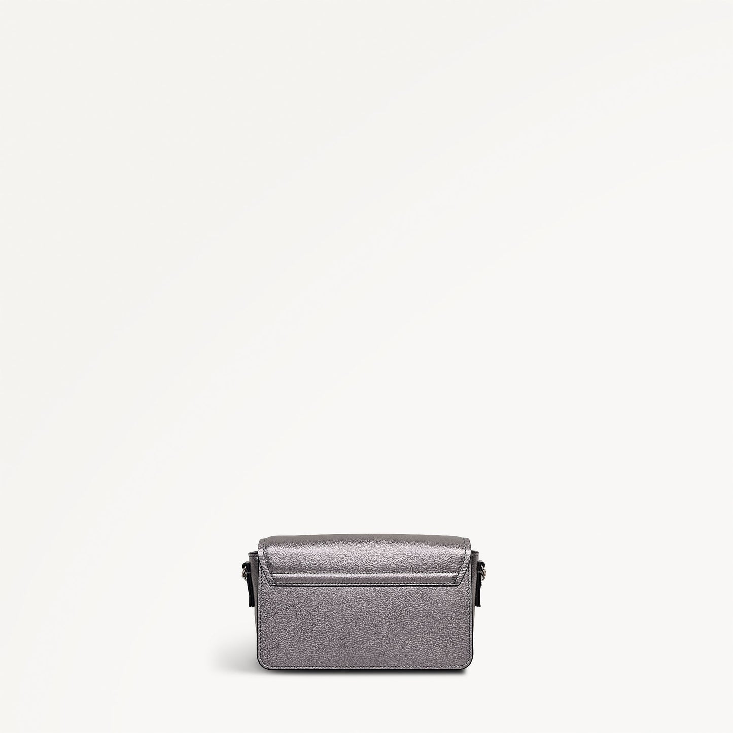 Radley London Gun Metal Mini Flapover Cross Body Bag