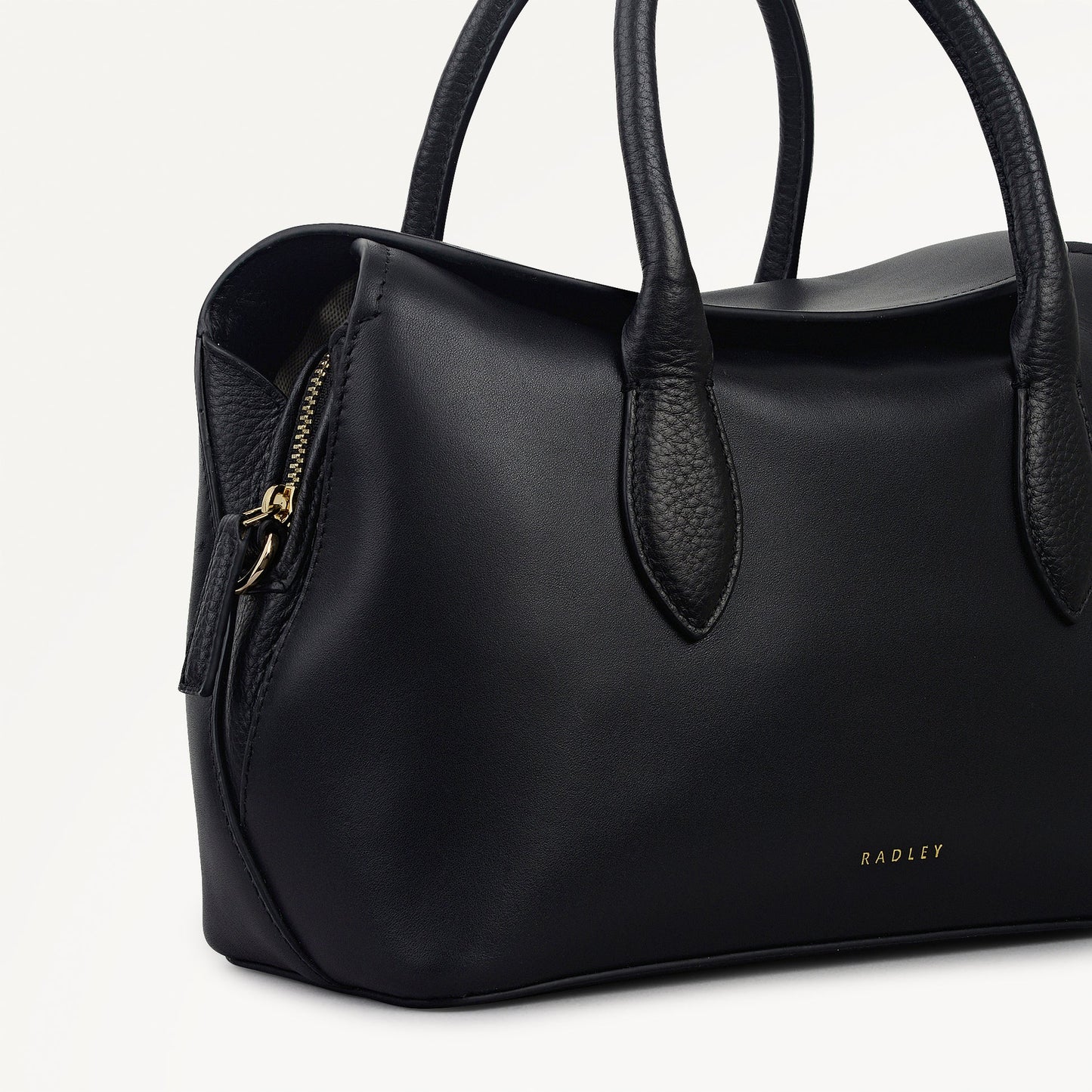 Radley London Black Small Ziptop Grab Bag