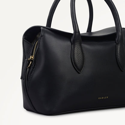 Radley London Black Small Ziptop Grab Bag