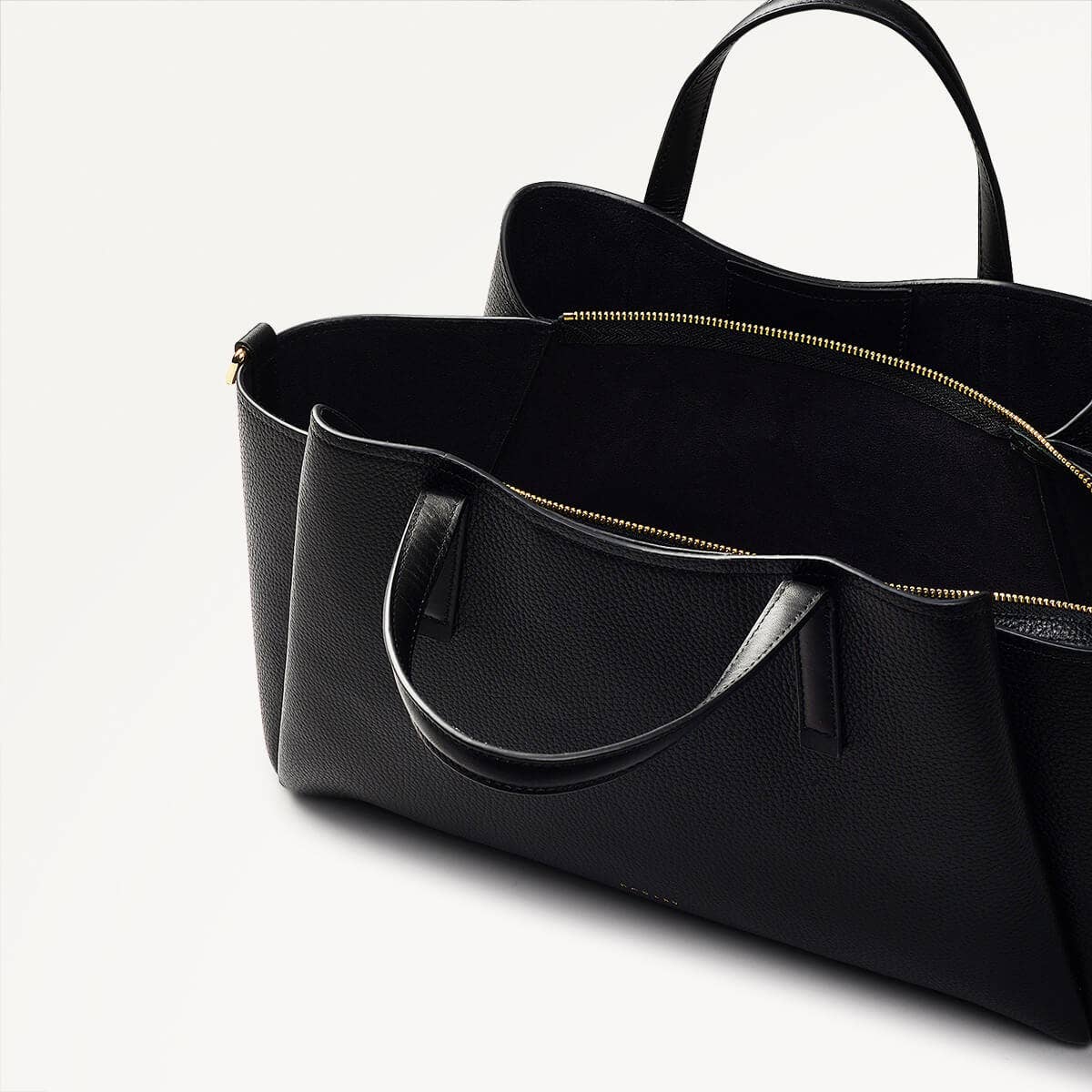 Radley London Black Large Ziptop Grab Bag