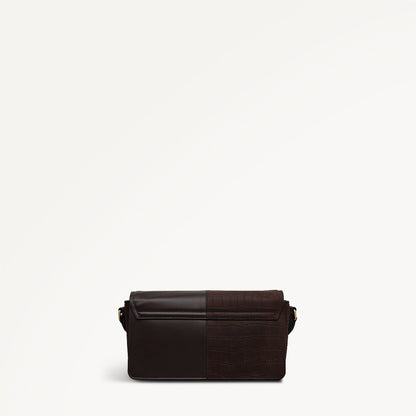 Radley London Dark Oak Small Flapover Cross Body Bag