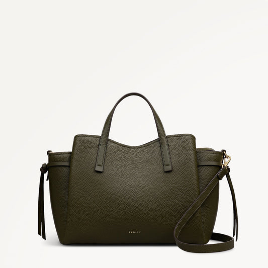 Radley London Pine Needle Large Ziptop Grab Bag