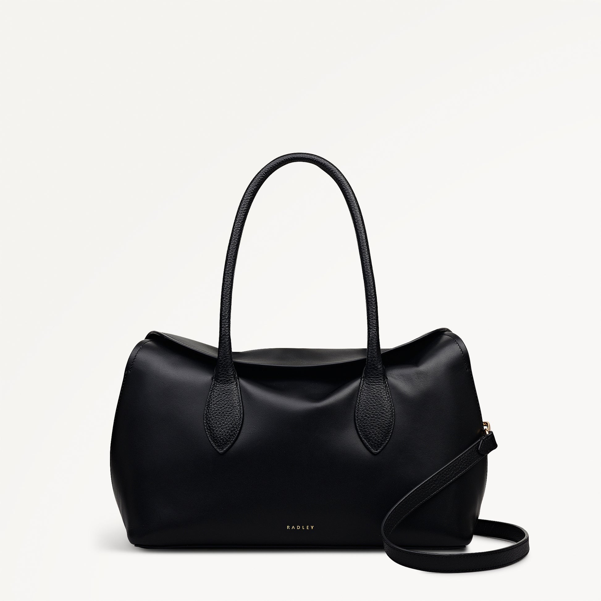 Radley London Black Medium Ziptop Grab Bag