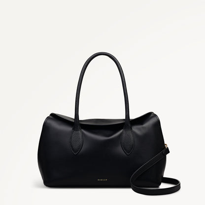Radley London Black Medium Ziptop Grab Bag