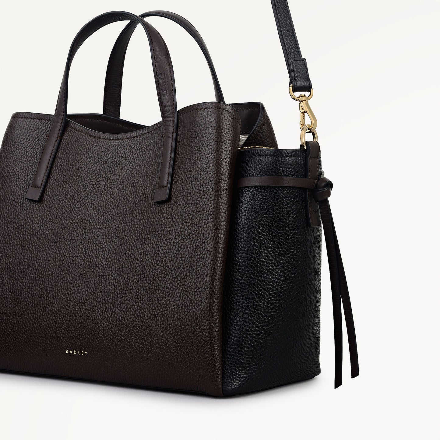 Radley London Dark Oak Large Ziptop Grab Bag
