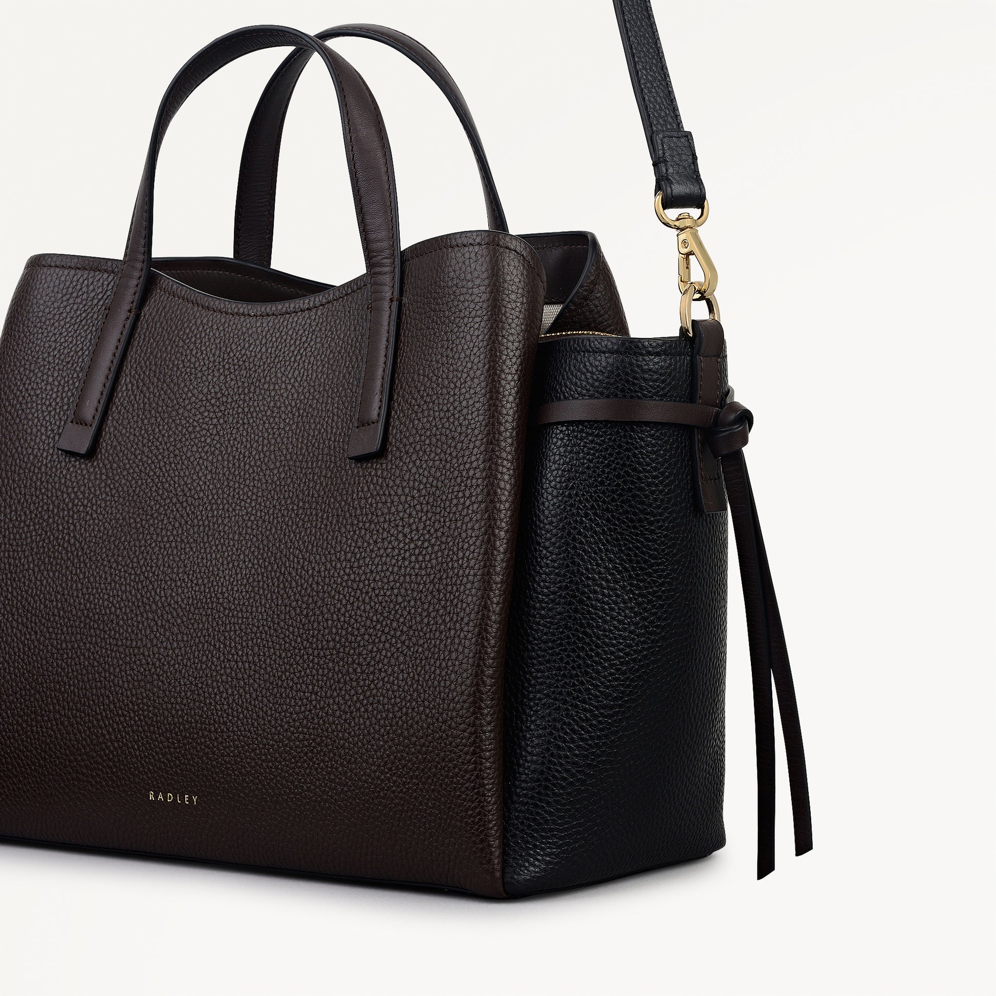 Radley London Dark Oak Large Ziptop Grab Bag