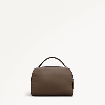 Radley London Coffee Small Ziptop Cross Body Bag