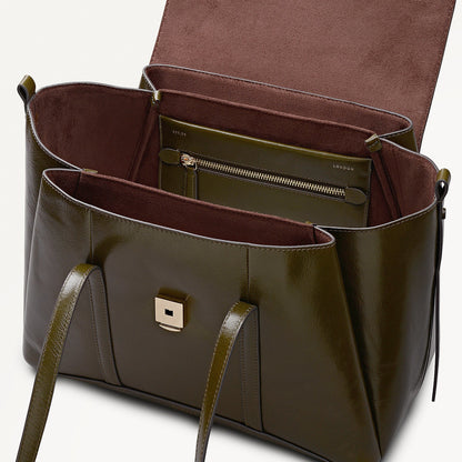Radley London Pine Needle Medium Flapover Shoulder Bag