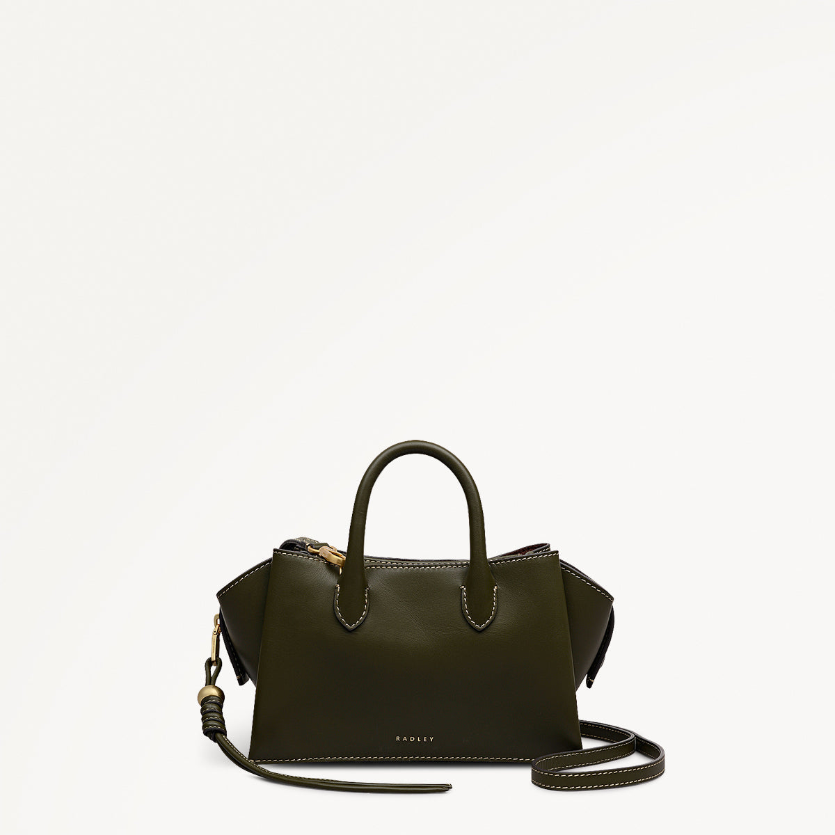 Radley London Pine Needle Small Ziptop Grab Bag