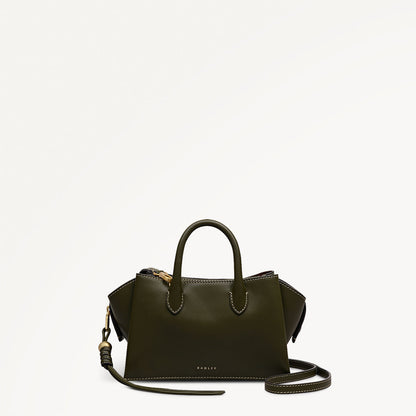 Radley London Pine Needle Small Ziptop Grab Bag