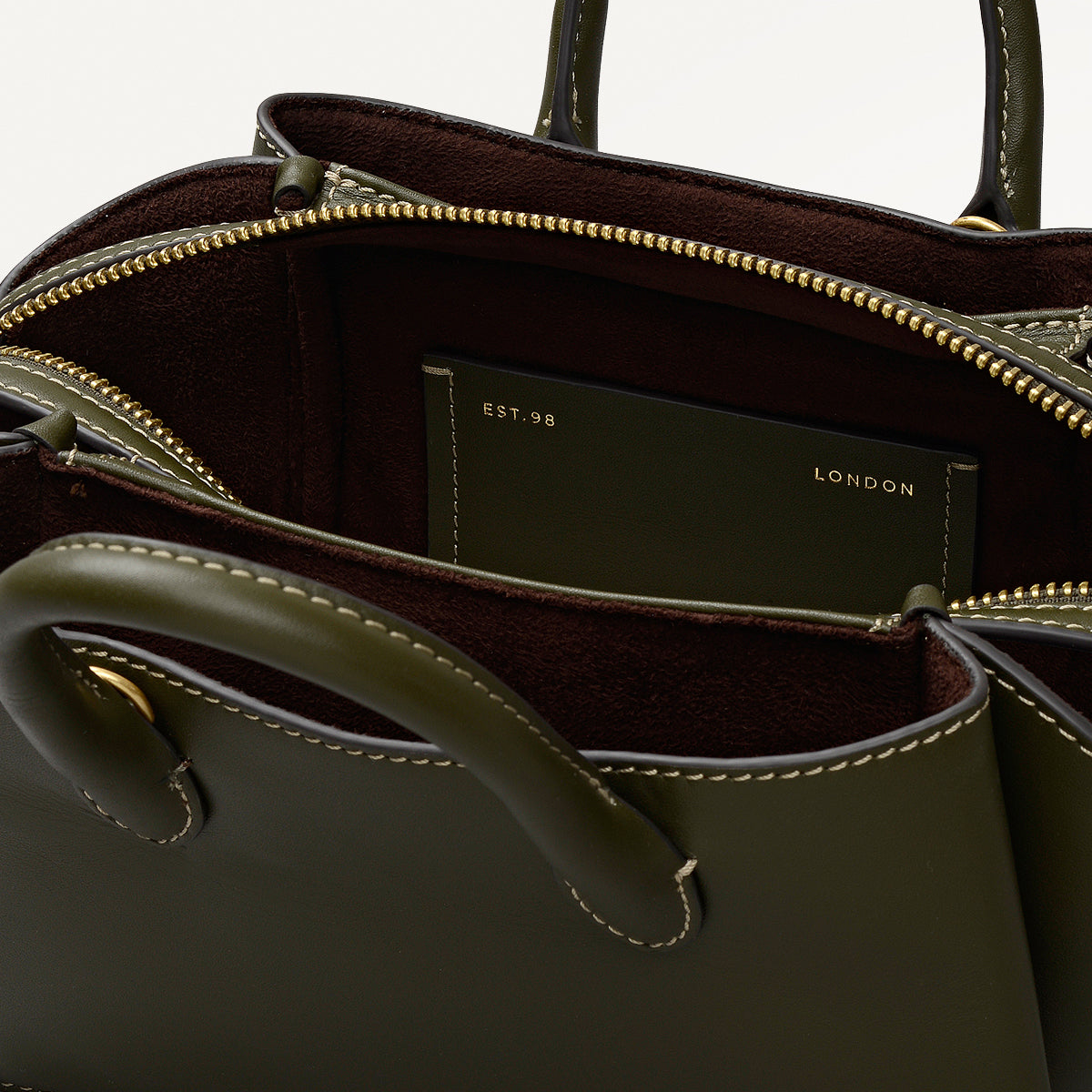 Radley London Pine Needle Small Ziptop Grab Bag