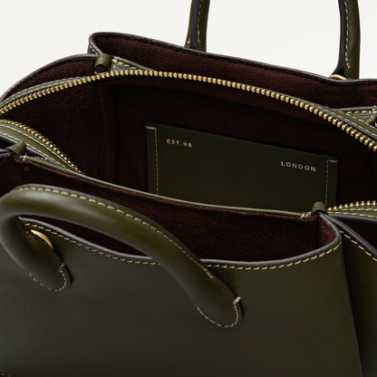 Radley London Pine Needle Small Ziptop Grab Bag