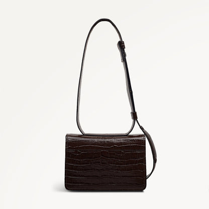 Radley London Dark Oak Small Flapover Shoulder Bag