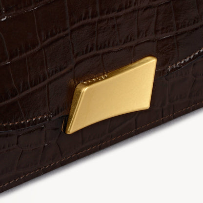 Radley London Dark Oak Small Flapover Shoulder Bag