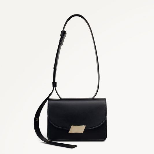 Radley London Black Small Flapover Shoulder Bag