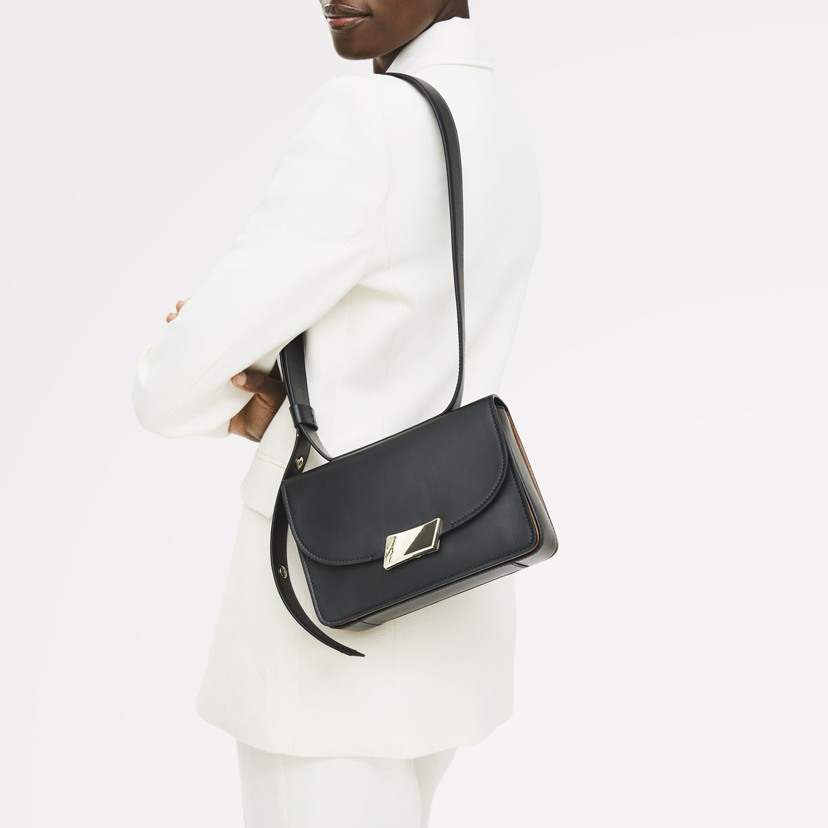 Radley London Black Small Flapover Shoulder Bag