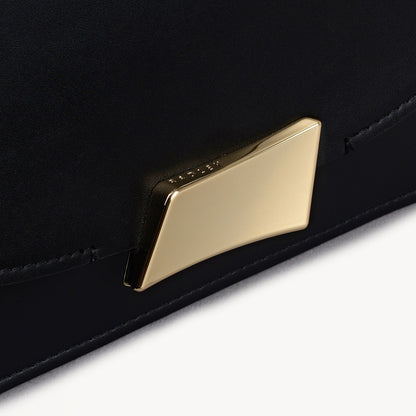 Radley London Black Small Flapover Shoulder Bag