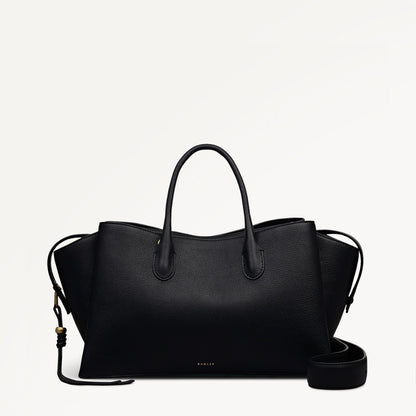 Radley London Black Large Ziptop Grab Bag