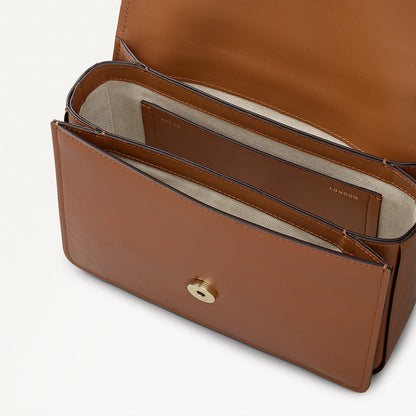 Radley London Toffee Small Flapover Shoulder Bag