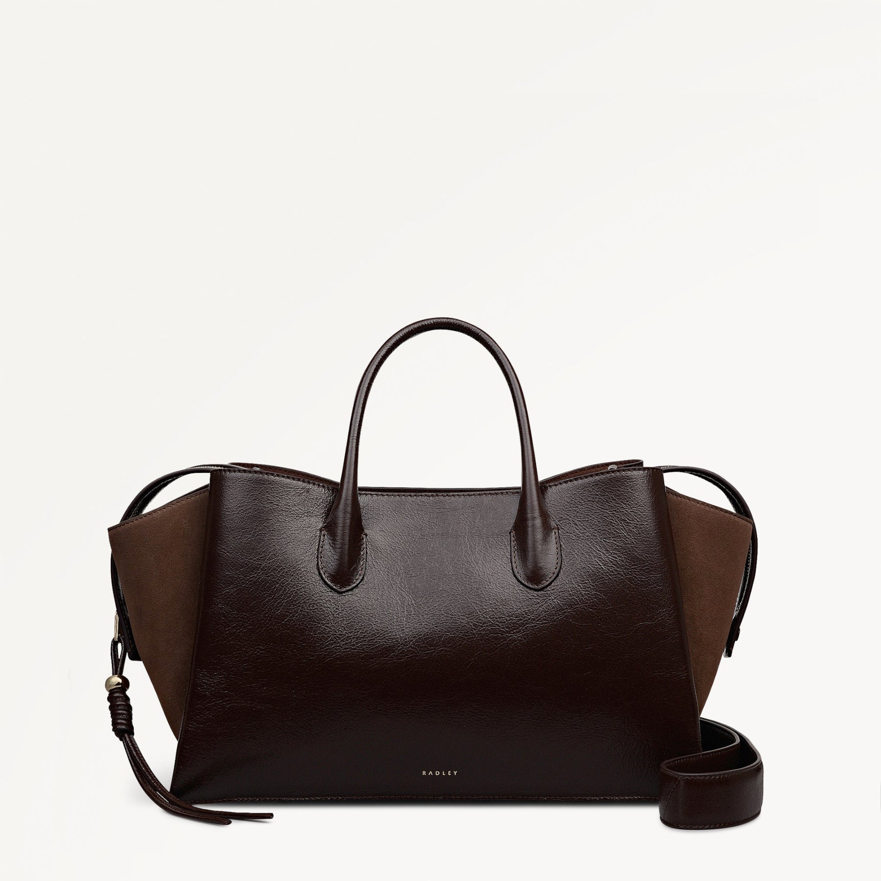 Radley London Dark Oak Large Ziptop Grab Bag