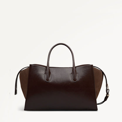 Radley London Dark Oak Large Ziptop Grab Bag